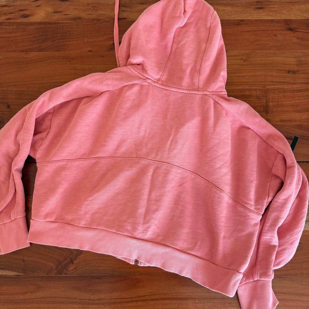 Sweaty Betty Coral Zip-Up Hoodie - Picture 5 of 7